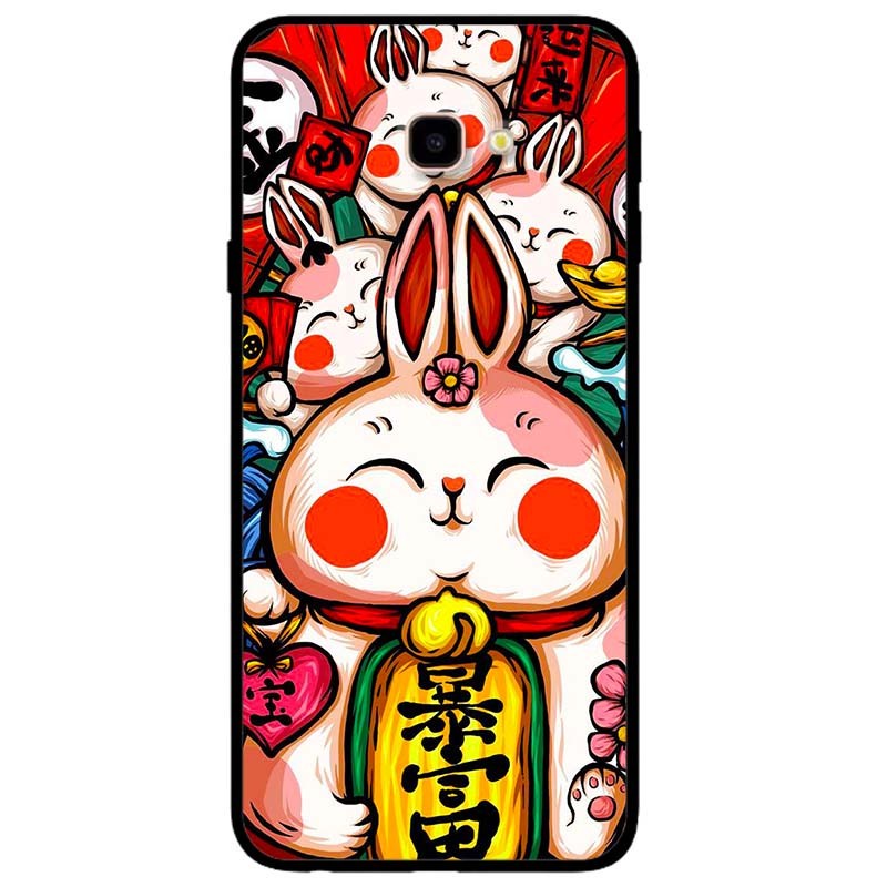 เคสสําหรับ Samsung J5 Prime - J7 Prime - J3 Pro - J7 Pro - J4 Core - รุ่น J4 Plus White Rabbit