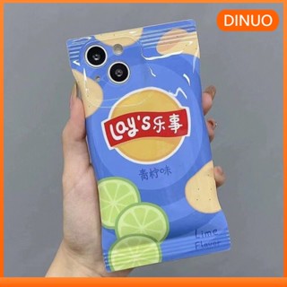 เคสโทรศัพท์มือถือ ลายการ์ตูน Lays Potato Chips น่ารัก สําหรับ iphone 14 6 6plus 6splus 7 7plus 8 8plus xs 11 12 13 pro max plus promax