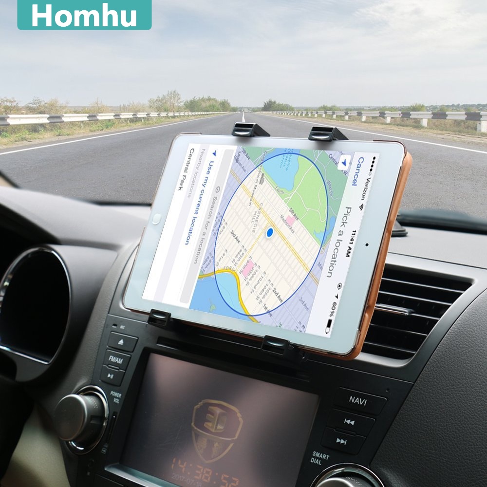 Homhu 360 Degree Tablet Stand For IPAD Air Mini Pro 1 2 3 4 Strong Suction Car Windshield Tablet Hol