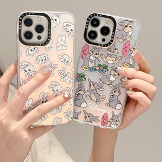 【disney Bunny】casetify เคสโทรศัพท์มือถืออะคริลิค กันหล่น ลายดาว หลากสี สําหรับ iPhone 13 Pro Max 12 11 Pro Max XR X XS Max SE2020 13 14Promax 14max 14Pro