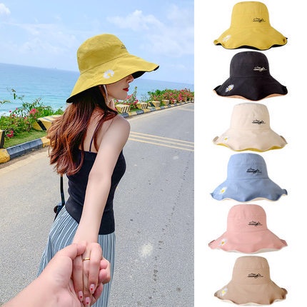 หมวกกันแดดหญิง หมวกแฟชั่นหญิง hat for women 2ด้าน ปกป้องผิวจากแสงแดดอย่างมีสไตล์