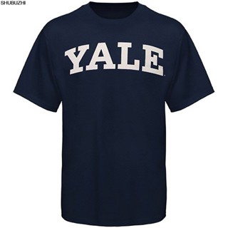 ชุดเซ็ต 2 ชิ้น เสื้อยืดสีขาวผู้หญิง 2020 Yale T-Shirt - Officially Licensed Arched Logo Tee sale Tee