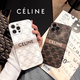 เคสไอโฟน เคส celine #lisa มี 2 สี ขาวและน้ำตาล