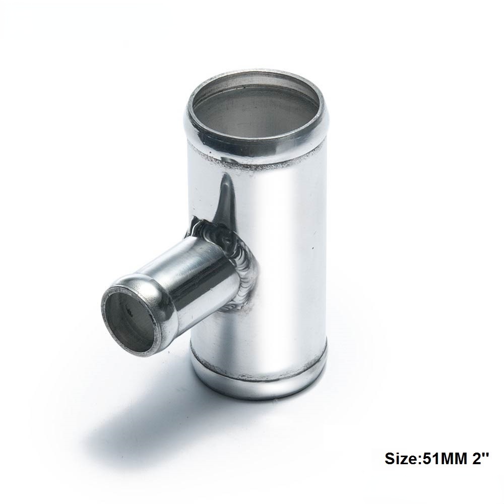 Universal BOV T-pipe 51 มม.2 Outlet 25 มม. Blow Off Valve T Joint Adaptor สําหรับ BMW E39 5-Series (2000- )