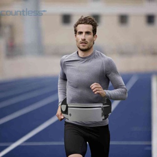 Invisible Water Bottle Belt Bag Reflective Waterproof Sports Fitness Waist Bags [countless.th] #1