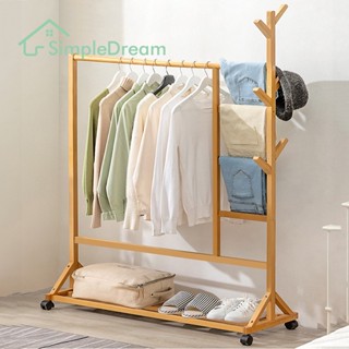 ราวแขวน ราวแขวนเสื้อผ้า ราวแขวนหมวก มี 4รุ่นให้เลือก coat rack simpledream6