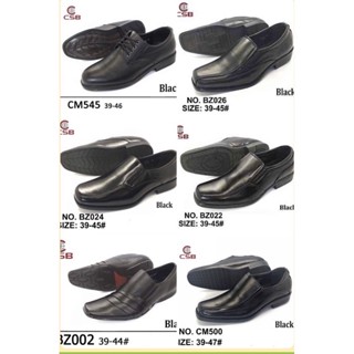 [ลูกค้าใหม่ราคา 1 บาท]🍎รองเท้าคัชชูCSB 🍎รองเท้าคัชชูหนังขัดมันชาย ไซส์ 39 - 44