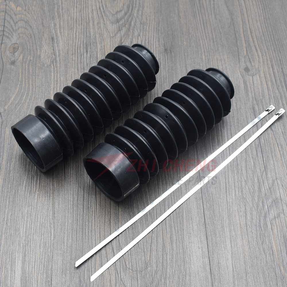 1 pair Motorcycle Front Fork Shock Absorber Dust Cover Dust Proof Sleeve Protector For Honda CB400ss