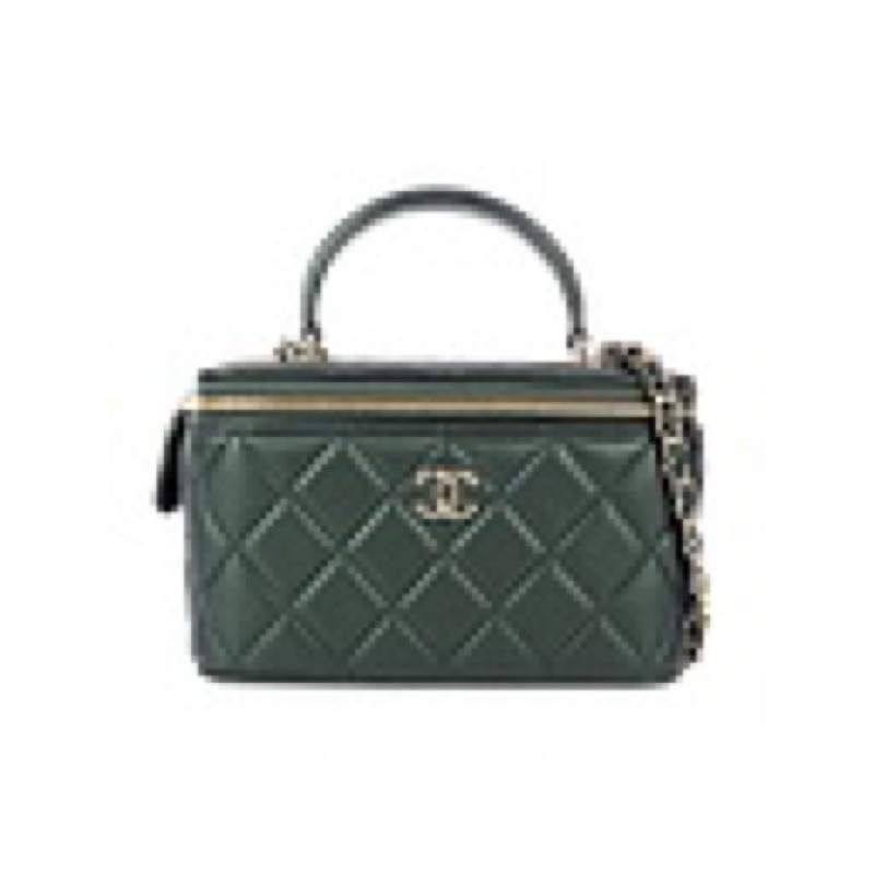 BU220905995] Chanel / Vanity With Top Handle Lambskin GHW