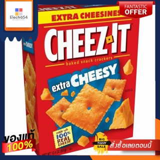 Cheez-it Extra Cheesy 12.4 ออนซ์Cheez-it Extra Cheesy 12.4 ounces