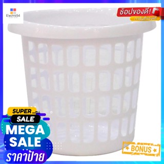 ตะกร้าผ้ากลม JCJ 1134 สีขาวROUND LAUNDRY BASKET JCJ 1134 WHITE