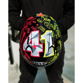 ⚡️ KYT -⚡️[Open Face] KYT Helmet NF Jet Espargaro Replica 2020  มีระบบ Sun visor แว่นกันแดดในตัว