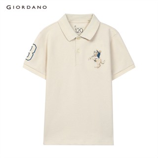 GIORDANO เสื้อโปโลเด็ก Juniors Napoleon Polo 03011210