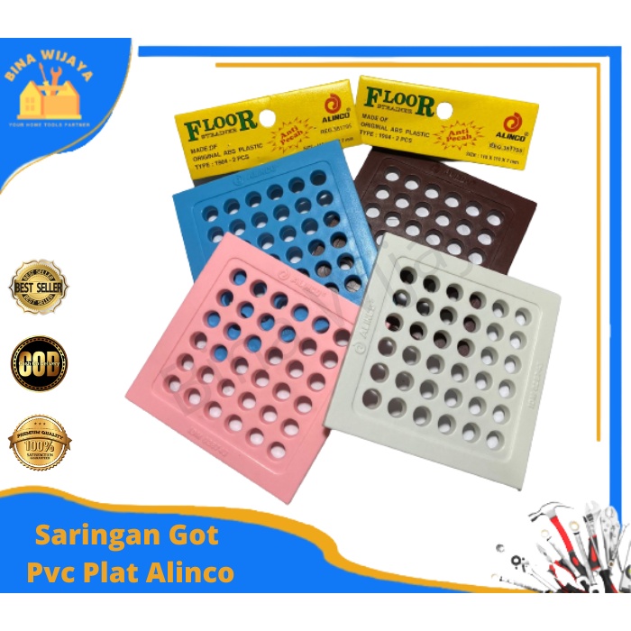 ALINCO 1904 ชั้นกรองท่อระบายน้ําห้องน้ํา Pvc ห้องน้ําท่อระบายน้ํากรอง Alinco แผ่น