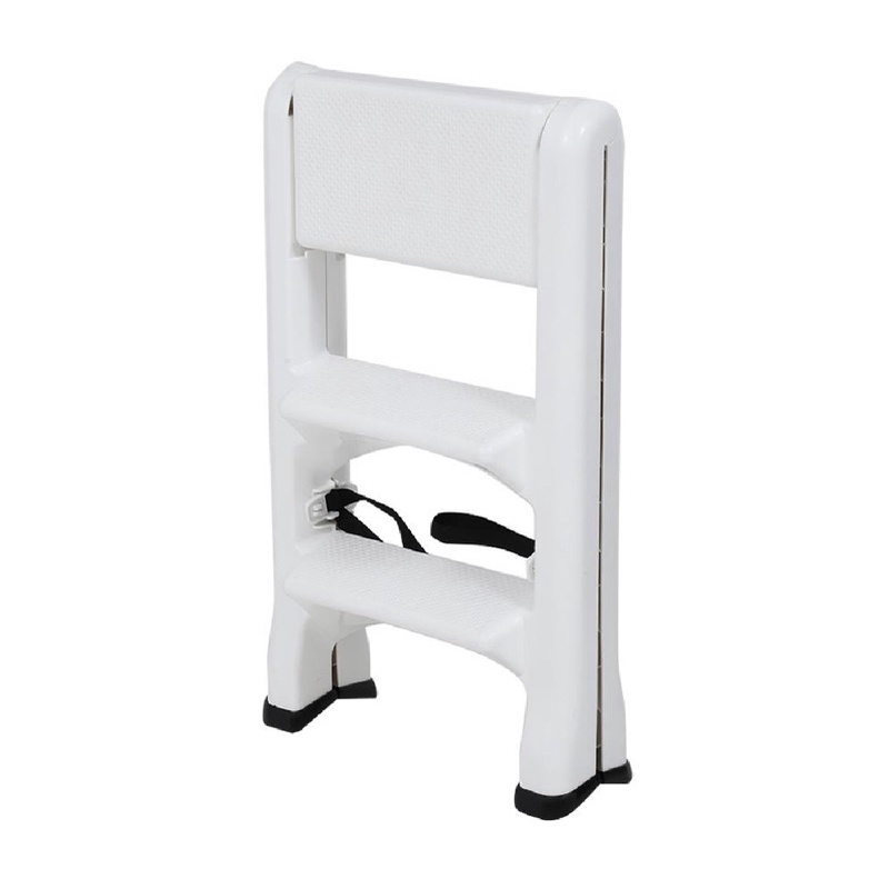 บันไดพลาสติก MATALL 3 ชั้น สีขาว - รูปที่ 3