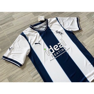 WEST BROMWICH ALBION home kit 2022/23 เสื้อเวส บรอมวิช อัลเบียน เหย้า 2022/23