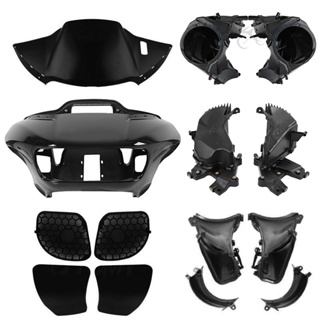 Motorcycle Front Outer Inner Fairing Speaker Glove Box Air Duct For Harley Road Glide 2015-2021 2020