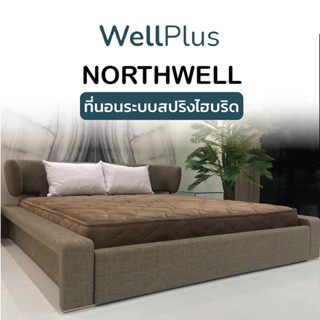 WellPlus ที่นอนรุ่น Northwell หนา 9นิ้ว เสริมยางพาราสังเคราะห์