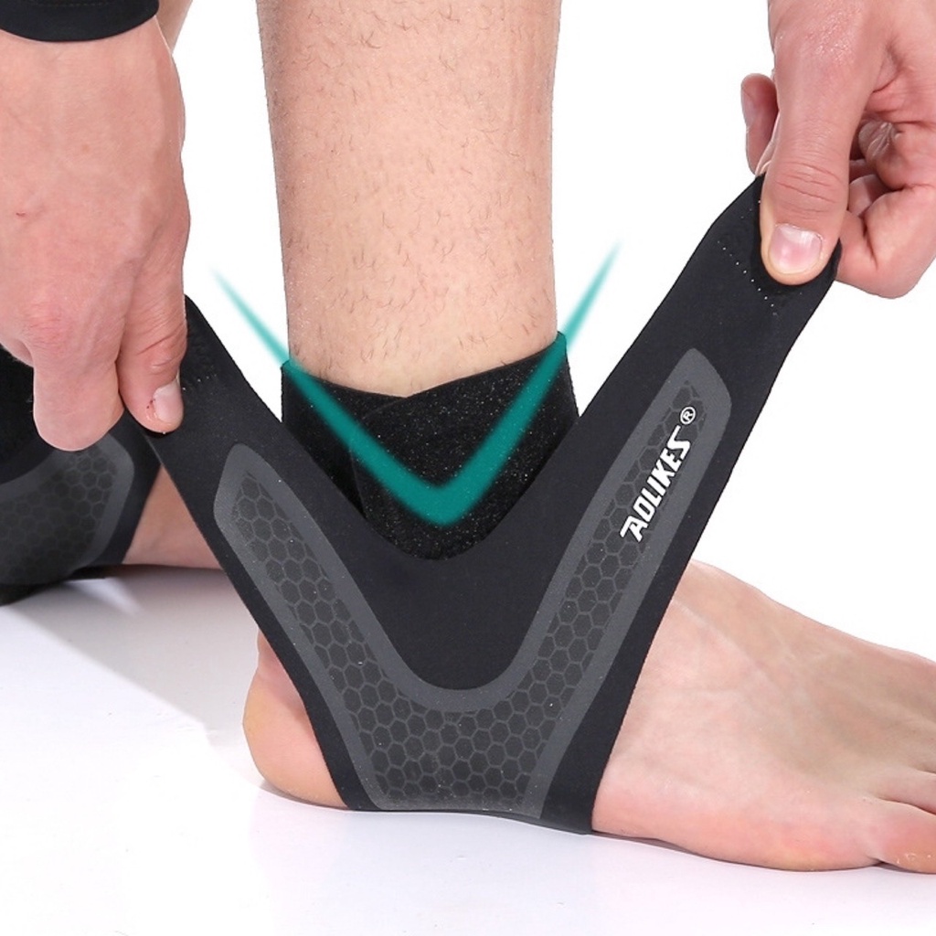🌸 สายรัดข้อเท้า ที่รัดข้อเท้า พยุงข้อเท้า กีฬา Full support ปรับขนาดได้ ผ้าข้อเท้า ankle support ป้อ
