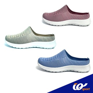 [มาใหม่ล่าสุด เท่ห์ ดูแพง] รองเท้าผ้าใบ  IQ Shoes แบบสวม มี 3สี รุุ่นPK5-RS2475L