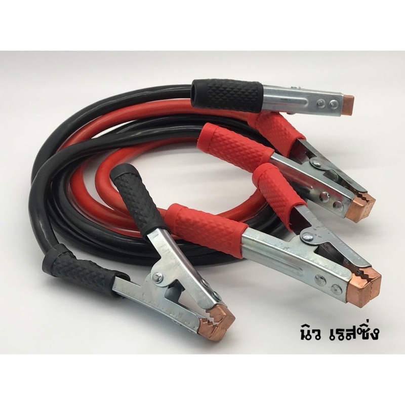 สายพ่วงแบต 1000AMP แดงแท้ เส้นใหญ่ สายพ่วงแบตเตอรี่รถยนต์คุณภาพสูงเหมาะสำหรับรถเครื่องดีเซลหรือเบนซิ