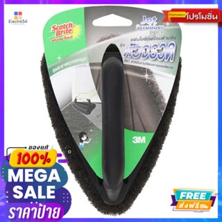 3M ใยขัดด้ามจับหัวเจ็ท สีดำ3M SCRUBBER JET BLACK