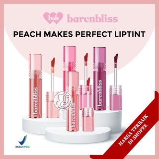BNB BarenBliss Peach Makes Perfect Lip Tint Korea | 24H Moisturizing Lip Gloss Gel Waterproof Non-Sticky