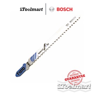 BOSCH ใบเลื่อยจิ๊กซอว์ T127D สำหรับตัด อลูมิเนียม (แบบตัดตรง) (แพ็คละ 5 ใบ)