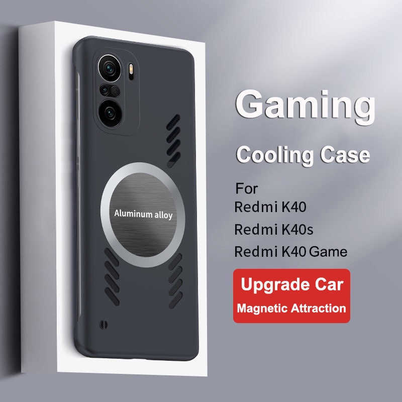 สําหรับ Xiaomi Redmi K40 Pro กรณี K40 เกม Graphene ปกหลังสําหรับ Redmi K40S Slim บาง Cooling Shell ส