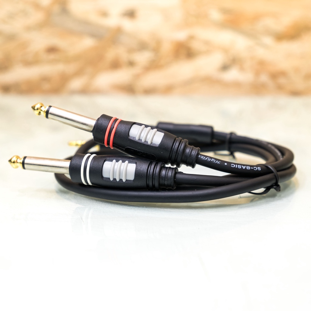 Sommer Cable สายสัญญาณ สายแจ็ค 3.5 TRS to 6.35 TS รุ่น HBA-3S62 สาย Sommer แท้% สายสัญญาณเครื่องเสียง Audio cable MKVG