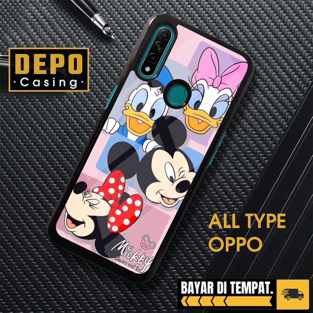 HP Oppo A31 A8 Case Oppo A31 A8 Glossy Case Depo Casing [DSNY] Oppo Phone Case Aesthetic Case Anime 
