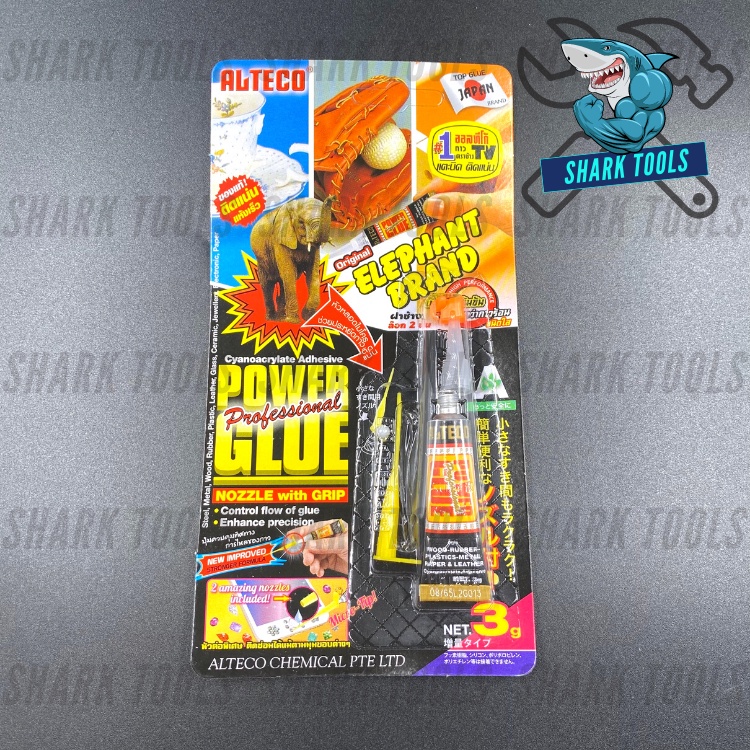 กาวตราช้าง ติดไม้ ติดกระเบื้อง ขนาด 3 กรัม ยี่ห้อ ALTECO สินค้าของแท้ 100%