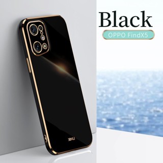 For OPPO Find X5 กรณี Silicone TPU OPPO Find X5 Pro FindX5 Pro Soft Case Protective Electroplating Shockproof ปกหลัง