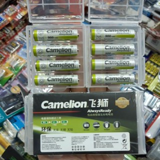 ถ่านชาร์จคายประจุช้า Camelion AAA 900mAh 1.2V ของใหม่ ของแท้