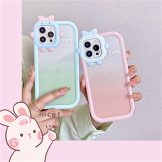 เคสซิลิโคน TPU นิ่ม ผ้าลายกวาง Casing iPhone 14 13 12 11 Pro iPhone 7 8 6 6s Plus X Xr Xs Max SE 2020 Little Monster Lens Protector Phone Case Anti-drop Silicone Tpu Soft Case