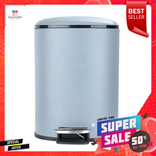 ถังขยะเหยียบกลม ACCO MILD SOFT CLOSE ขนาด 12L สีเทาROUND DUSTBIN PEDAL ACCO MILD SOFT CLOSE 12L GRAY