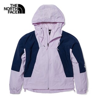 THE NORTH FACE W PERIL WIND JACKET - AP - LAVENDER FOG เสื้อกันลม เสื้อแจ็คเก็ต เสื้อผ้าผู้หญิง