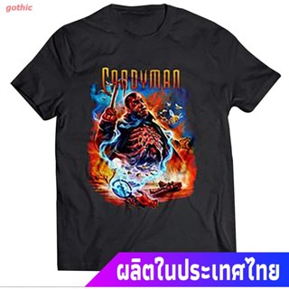 เสื้อคนอ้วน เสื้อคู่ เสื้อยืดแขนสั้น Candyman Farewell To The Flesh T-Shirt Mens Womens T-shirts