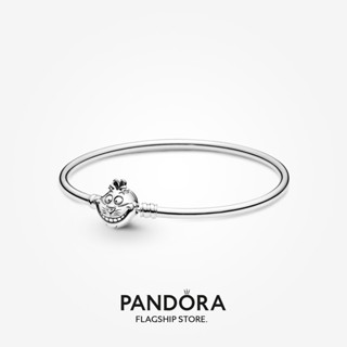 Pandora กําไลข้อมือเงิน 925 ลาย Disney Alice in Wonderland Cheshire Cat Moment สําหรับของขวัญวันเกิด คริสต์มาส