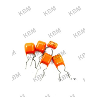 Capacitor (คาปาซิเตอร์) C334(0.33) 50V 63V 100V 250V 275V 400V  630V