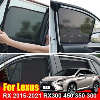 ม่านบังแดดแม่เหล็ก อุปกรณ์เสริม สําหรับรถยนต์ Lexus RX 2015-2021 RX300 450 350 300