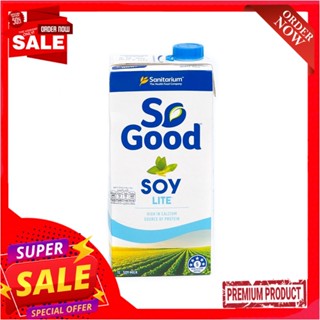 โซกูดน้ำนมถั่วเหลืองสูตรพลังงานน้อย1ลิตรSOGOOD LITE SOY MILK 1 LITRE