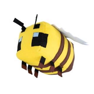 ใหม่ Minecraft Bee Game ตุ๊กตาผึ้ง สีเหลือง ของเล่นสําหรับเด็ก