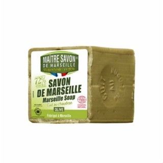 Maitre Savon de Marseille (500gm) สบู่สำหรับซักผ้า กลิ่นน้ำมันมะกอกบริสุทธิ์ Cuit Au Chaudron Laundry Fabric Soap Olive