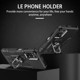 สําหรับ Redmi Note 11 Pro /10s /10 Pro / 9T / 9s / 9 Pro Max / 9C / 9A / 10C / 10A / POCO M3 กรณีป้องกันกล้อง [เกรดทหาร] ที่วางแหวนกันกระแทกฝาครอบป้องกัน