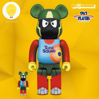 gachabox Bearbrick Marvin The Martian Tune Squad 100%+400% Looney Tunes - แบร์บริค ของแท้ Be@rbrick Medicom Toy ฟิกเกอร์