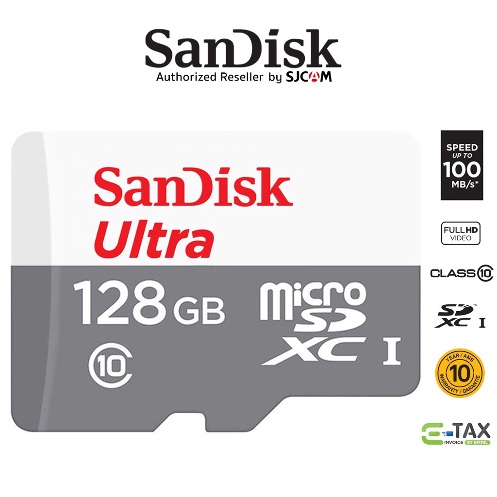 SanDisk Ultra Micro SD Card Class10 Speed 100MBs 32GB 64GB 128GB ...