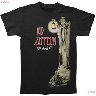 Led Zeppelin - Hermit - Adult T-Shirt เลด เซพเพลิน วงร็อค เสื้อยืดพิมลาย เสื้อยืดผู้ เสื้อยืดผูหญิง