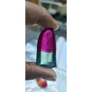 ก้อนพลอยอัดเนื้อแข็งทูโทน TWO TONE LAB GROWN RUBY SAPPHIRE CORRUNDUM ROUGH STONE