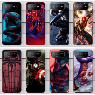 (Marvel Avengers) เคสโทรศัพท์มือถือแบบนิ่ม TPU สีดํา สําหรับ Asus Rog Phone 6 Pro Rog Phone 6 Rog Phone 5 Rog 5s Rog 5 Pro